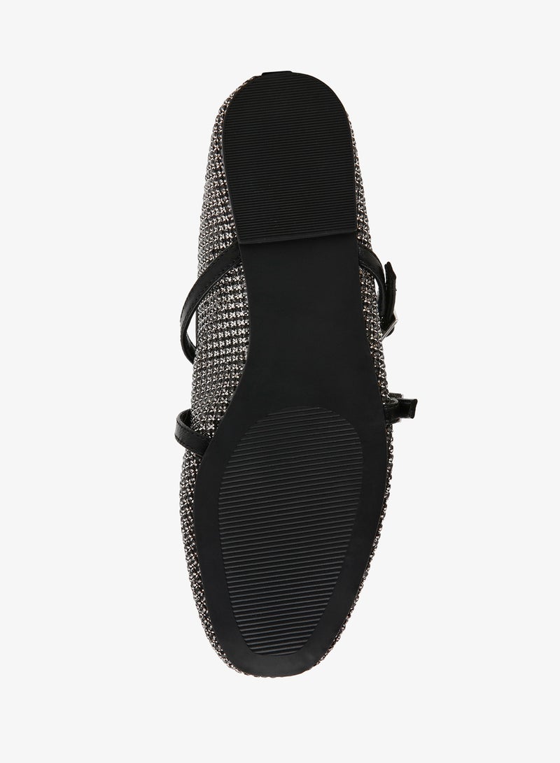 ستيف مادن باليرينا من جلد البولي يوريثان النابا مرصعة بالكريستال - Image 5